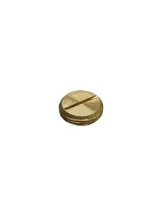20mm Brass Slotted Plugs