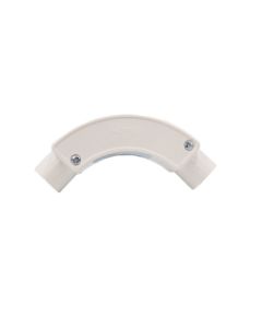 20mm PVC Conduit Inspection Bend: White