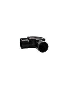 20mm PVC Conduit Inspection Elbow: Black