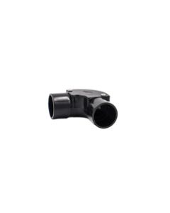 25mm PVC Conduit Inspection Elbow: Black