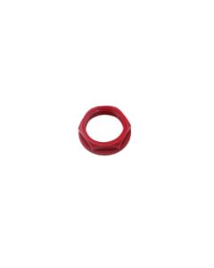 20mm PVC Lock Nut: Red