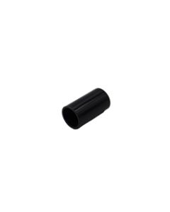 20mm PVC Conduit Solid Coupler: Black