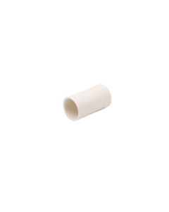 20mm PVC Conduit Solid Coupler: White