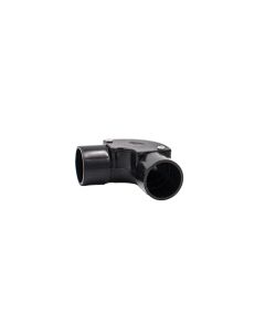 25mm Conduit Inspection Elbow:Black Enamel