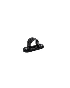 25mm PVC Spacer Bar Saddle: Black