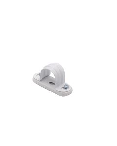 20mm Fire Resistant Spacer Bar Saddle: White