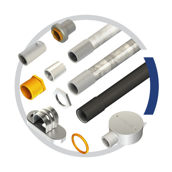 Steel Conduit Tube, Accessories and Consumables
